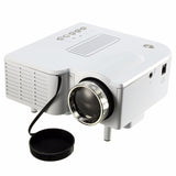 Black/White LCD Mini LED Video Projector 1080P Home Cinema Theater AV/VGA/USB/SD/HDMI  EU/US PLUG New Arrival