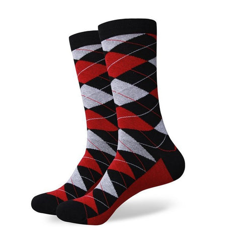 Men's combed cotton socks