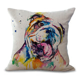 Bull Dog Pillow Cases