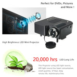 Portable Micro AV LED Digital Mini Video Game Projector