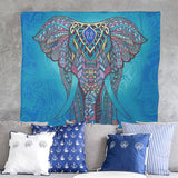 Bohemian Mandala Elephant Printed Large blanket