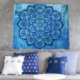 Bohemian Mandala Elephant Printed Large blanket