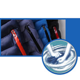 Solid Outwear Down Jackets Windproof Stand Collar Zipper Cozy Cotton Jacket Casual Coat