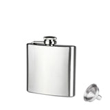 6 Sizes 4oz-10oz Stainless Steel Pocket Hip Flask
