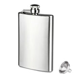 6 Sizes 4oz-10oz Stainless Steel Pocket Hip Flask