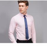 Men's Long Sleeve Formal Office Shirt