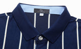 High Quality Striped High Quality Slim Casual Polo T-shirt