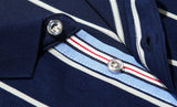 High Quality Striped High Quality Slim Casual Polo T-shirt