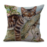 Lazy Cat Pillow Case