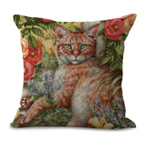 Lazy Cat Pillow Case