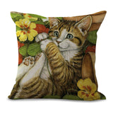 Lazy Cat Pillow Case