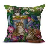 Lazy Cat Pillow Case