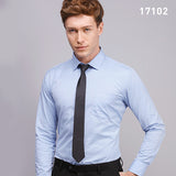 Men's Long Sleeve Formal Office Shirt