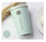 Wheat Straw Hand Cup Double Wall