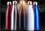 12 Pieces Pack Vacuum Insulated Water Bottle Double Walled Stainless Steel