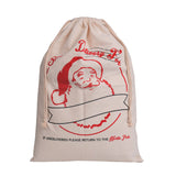 Drawstring Canvas Santa Sack