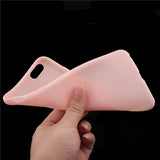 Candy Color Soft TPU Silicon Phone Cases For iphone