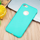 Candy Color Soft TPU Silicon Phone Cases For iphone