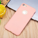 Candy Color Soft TPU Silicon Phone Cases For iphone