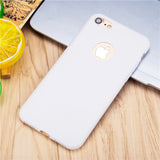 Candy Color Soft TPU Silicon Phone Cases For iphone