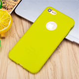 Candy Color Soft TPU Silicon Phone Cases For iphone