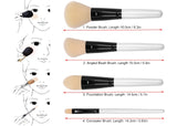 10 pcs Professional Makeup Brushes