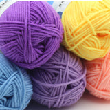 Soft Cotton Baby Wool Yarn for Knitting/Crochet