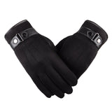 Hot Selling Warm Leather Gloves Top Quality Touch Screen Gloves for Men. Casual Cycling Gloves Autumn Winter Style