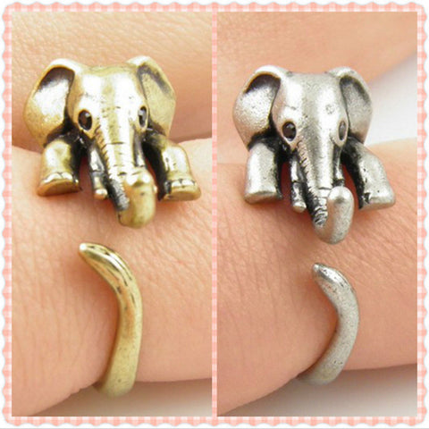 Vintage Lovely Elephant Ring