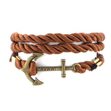 DIY Rope Anchor Bracelet with Hook for both Men and Women