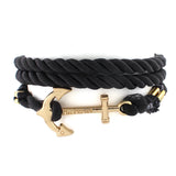 DIY Rope Anchor Bracelet with Hook for both Men and Women