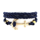 DIY Rope Anchor Bracelet with Hook for both Men and Women