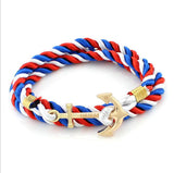 DIY Rope Anchor Bracelet with Hook for both Men and Women