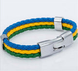 World Cup National Flags Bracelets