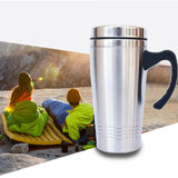 Stainless Steel Double Wall Tumbler with Handle