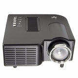 Black/White LCD Mini LED Video Projector 1080P Home Cinema Theater AV/VGA/USB/SD/HDMI  EU/US PLUG New Arrival