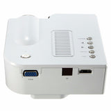 Black/White LCD Mini LED Video Projector 1080P Home Cinema Theater AV/VGA/USB/SD/HDMI  EU/US PLUG New Arrival