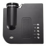 Black/White LCD Mini LED Video Projector 1080P Home Cinema Theater AV/VGA/USB/SD/HDMI  EU/US PLUG New Arrival