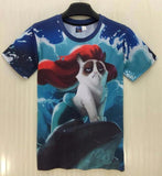 Mr.1991 INC Cats T-shirt 3d Print