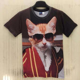 Mr.1991 INC Cats T-shirt 3d Print