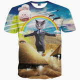 Mr.1991 INC Cats T-shirt 3d Print