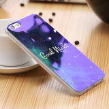 Modern Blue Ray Light Clear Mobile Phone Case