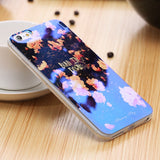 Modern Blue Ray Light Clear Mobile Phone Case