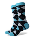 Colorful ARGYLE SOCK fun men's Cotton Socks