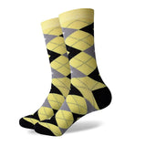 Colorful ARGYLE SOCK fun men's Cotton Socks