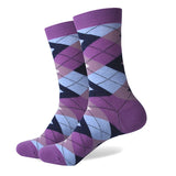 Colorful ARGYLE SOCK fun men's Cotton Socks