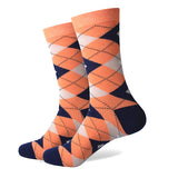 Colorful ARGYLE SOCK fun men's Cotton Socks