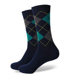 Colorful ARGYLE SOCK fun men's Cotton Socks