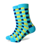 Colorful ARGYLE SOCK fun men's Cotton Socks