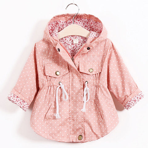 Casual Hooded Jackets for 2-8 Years Old